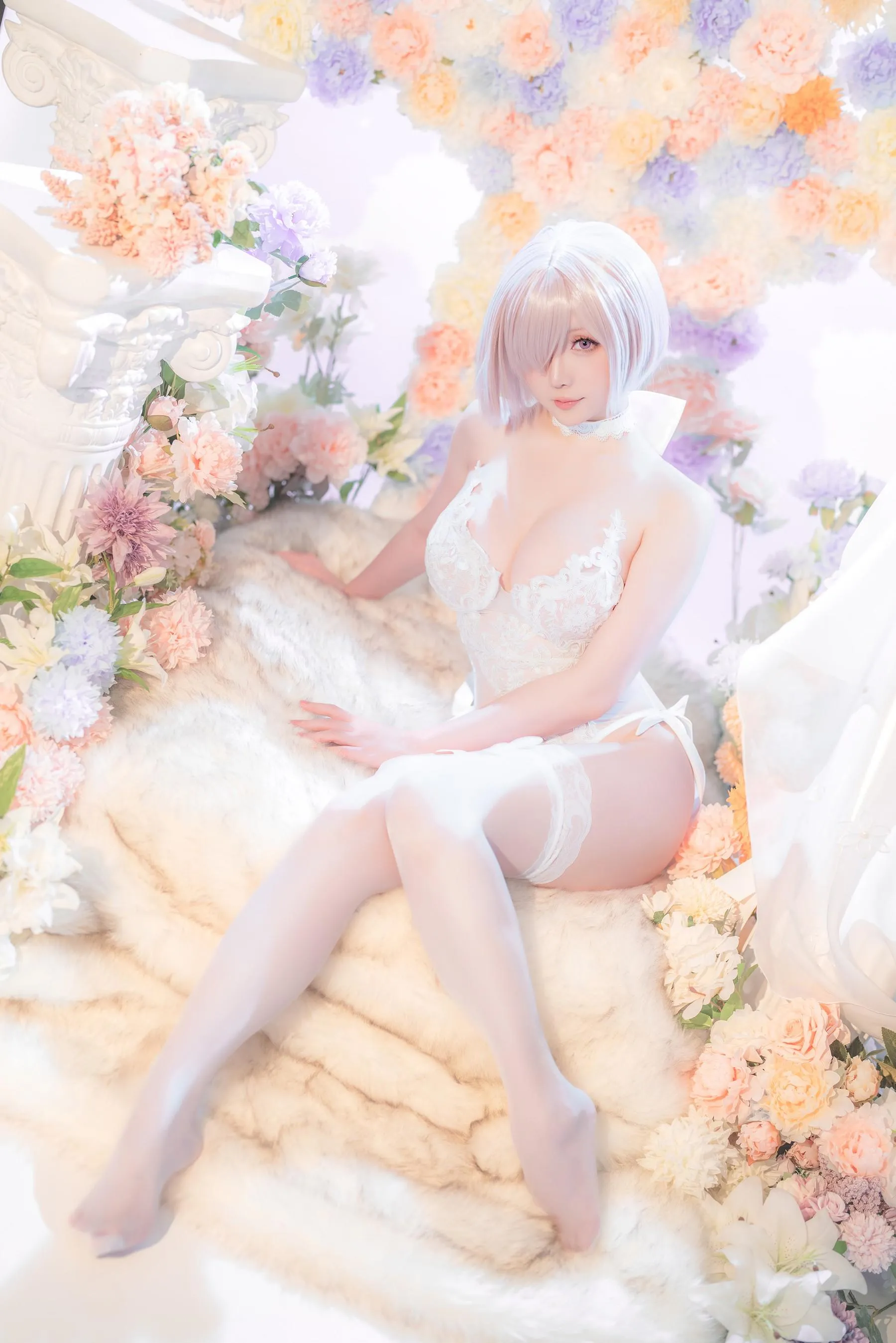 星之迟迟 – NO.141 FGO-玛修同人婚纱 [79P]插图